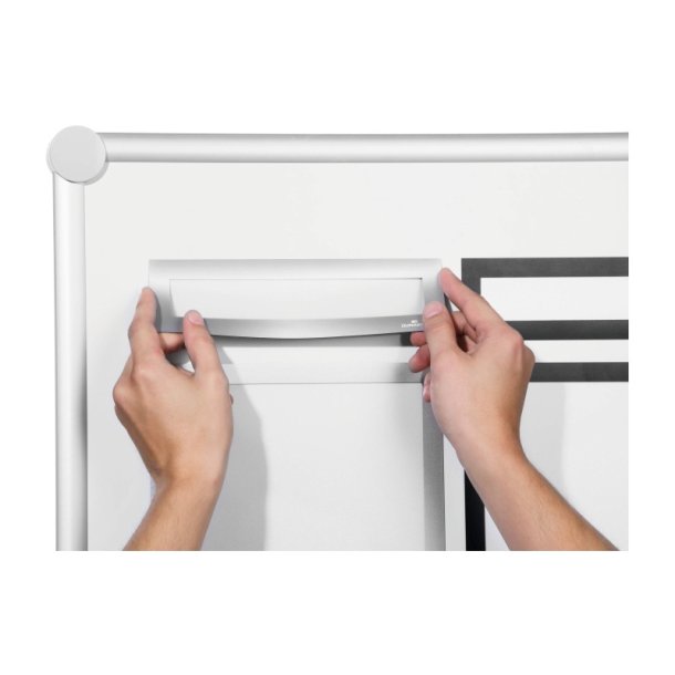 Durable Duraframe Magnetisk - A4 Top magnetramme - 5 stk. slv