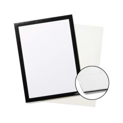 Durable Duraframe Velcro hfte A4 magnetramme - 1 stk. sort