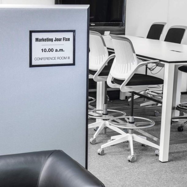 Durable Duraframe Velcro hfte A4 magnetramme - 1 stk. sort