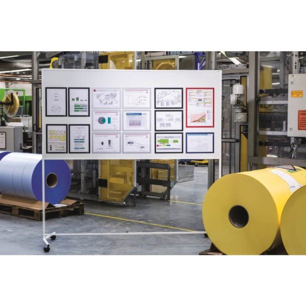 Durable Duraframe Magnetisk - A5 magnetramme - 2 stk. slv