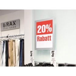 Durable Duraframe selvklbende A5 magnetramme - 10 stk. slv