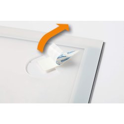 Durable Duraframe selvklbende A4 wall magnetramme - 1 stk. sort