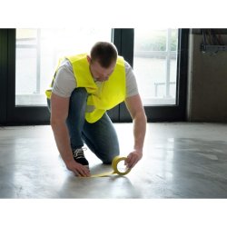 Durable Duraline Markeringstape - 50mm gul PVC - flytbar