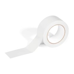 Durable Duraline Markeringstape - 50mm hvid PVC - flytbar