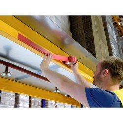 Durable Duraline Markeringstape - 50mm rd PVC - flytbar