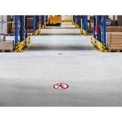 Durable Duraline Markeringstape Strong 50mm gul PVC permanent