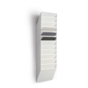 Durable Brochureholder A4 - Flexiboxx 12 liggende hvid