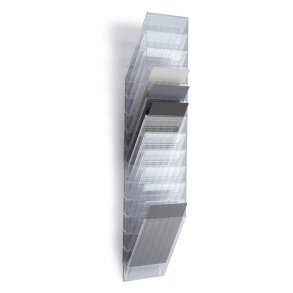 Durable Brochureholder A4 - Flexiboxx 12 stende transparent