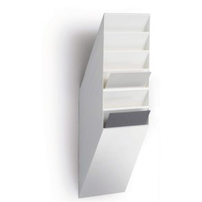 Durable Brochureholder A4 - Flexiboxx 6 stende hvid