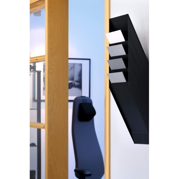 Durable Brochureholder A4 - Flexiboxx 6 stende sort
