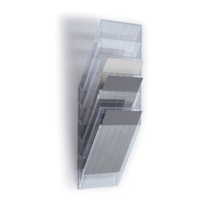 Durable Brochureholder A4 - Flexiboxx 6 stende transparent