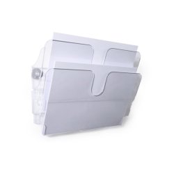 Durable Brochureholder A4 - Flexiplus 2 liggende magnetisk