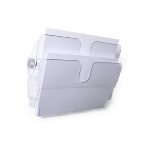 Durable Brochureholder A4 - Flexiplus 2 liggende magnetisk