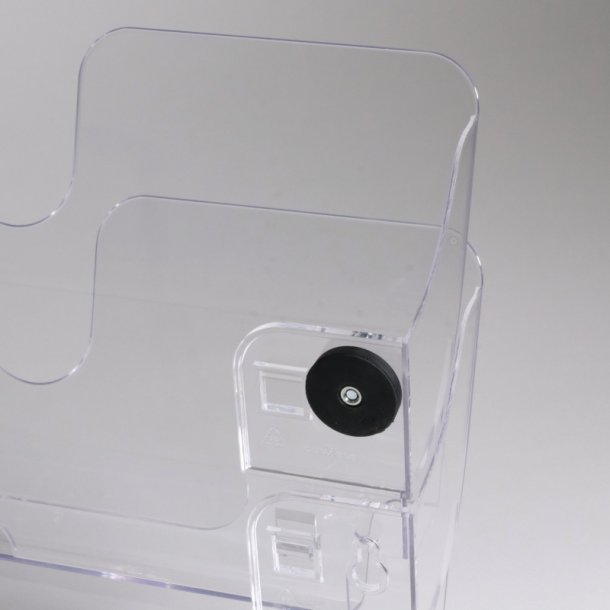 Durable Brochureholder A4 - Flexiplus 2 liggende magnetisk
