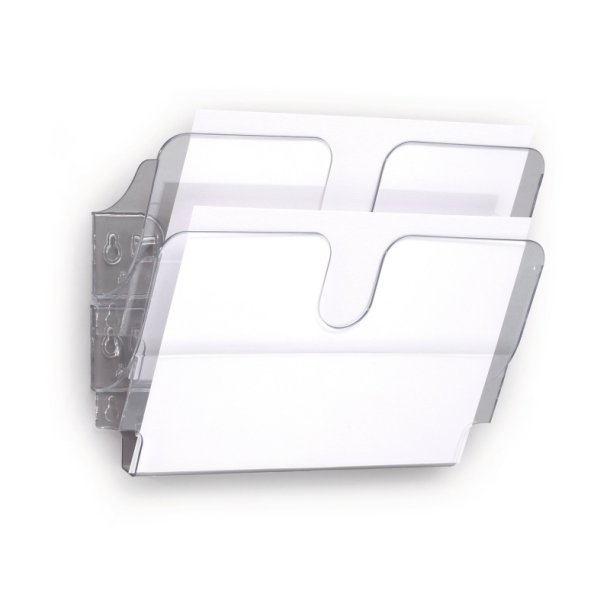 Durable Brochureholder A4 - Flexiplus 2 liggende transparent