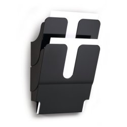 Durable Brochureholder A4 - Flexiplus 2 stende sort