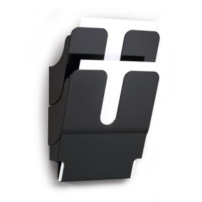 Durable Brochureholder A4 - Flexiplus 2 stende sort