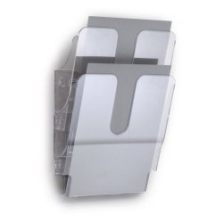 Durable Brochureholder A4 - Flexiplus 2 stende transparent