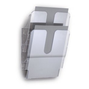 Durable Brochureholder A4 - Flexiplus 2 stende transparent
