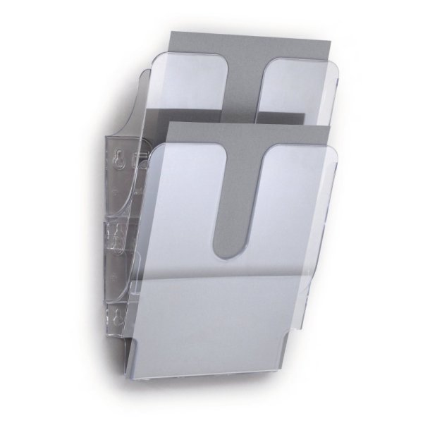 Durable Brochureholder A4 - Flexiplus 2 stende transparent