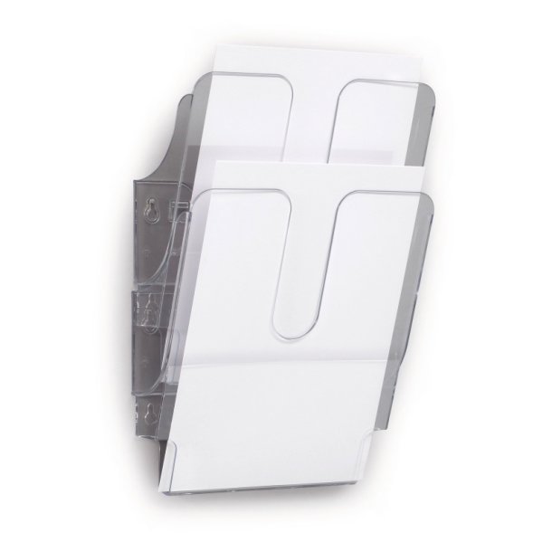 Durable Brochureholder A4 - Flexiplus 2 stende transparent