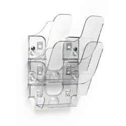 Durable Brochureholder A5 - Flexiplus 2 stende transparent