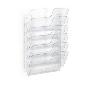 Durable Brochureholder A4 - Flexiplus 6 liggende transparent