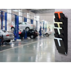 Durable Brochureholder A4 - Flexiplus 6 stende sort