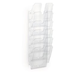 Durable Brochureholder A4 - Flexiplus 6 stende Transparent