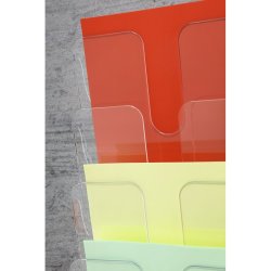 Durable Brochureholder A4 - Flexiplus 6 stende Transparent
