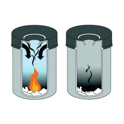 Durable 15 liter Safe selvslukkende papirkurv - gr metal