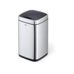 Durable 12 liter Sensor Bin - slv metal affaldsspand med sensor
