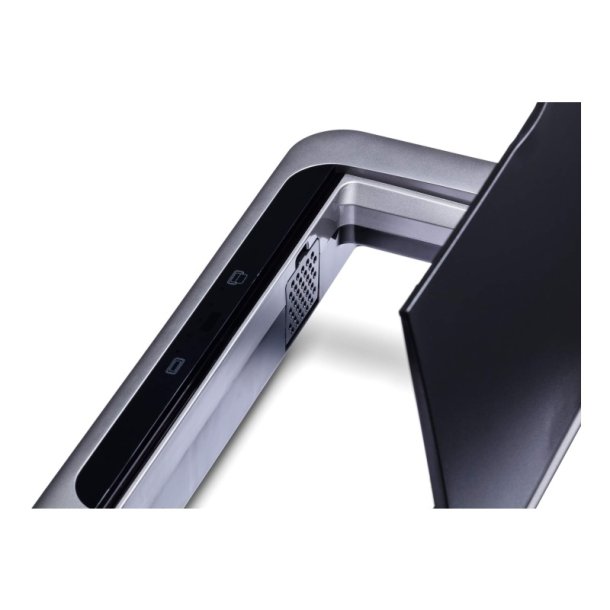 Durable 2x20 liter Sensor Bin - slv metal affaldsspand med sensor