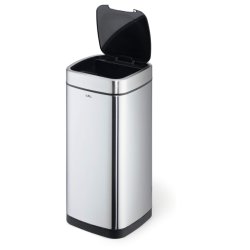 Durable 35 liter Sensor Bin - slv metal affaldsspand med sensor