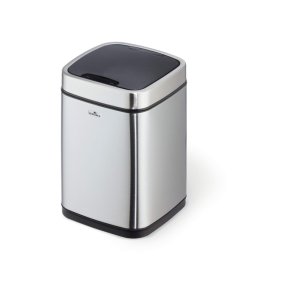 Durable 6 liter Sensor Bin - slv metal affaldsspand med sensor