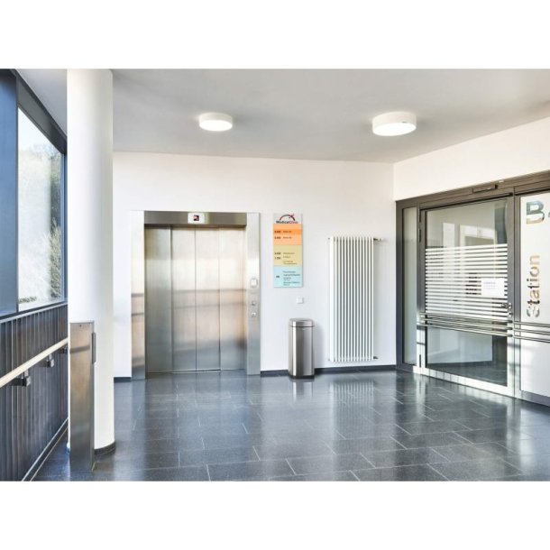 Durable 35 liter Sensor Bin - slv metal affaldsspand med sensor