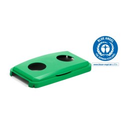 Durable Lg til affaldsspand 60 liter - til dser/flasker - grn plast