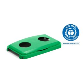 Durable Lg til affaldsspand 60 liter - til dser/flasker - grn plast