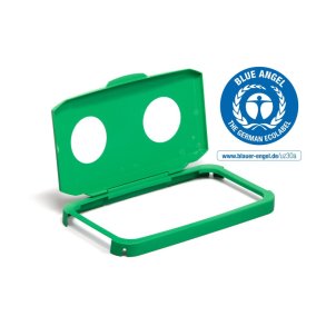 Durable L�g til affaldsspand 60 liter - til d�ser/flasker - gr�n plast