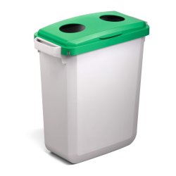 Durable Lg til affaldsspand 60 liter - til dser/flasker - grn plast