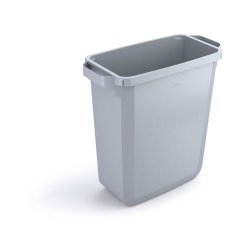 Durable Affaldsspand 60 Liter - hndtag - gr plast