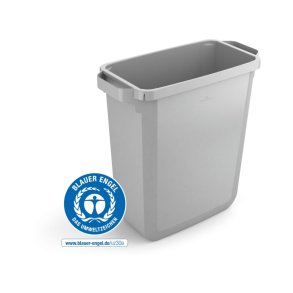 Durable Affaldsspand 60 Liter - hndtag - gr plast ECO