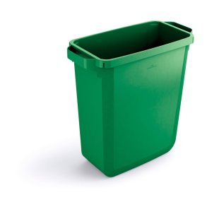 Durable Affaldsspand 60 Liter - hndtag - grn plast