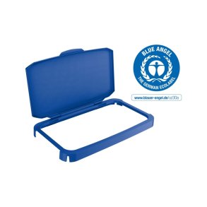 Durable Lg til Affaldsspand 60 liter - hngslet - bl plast