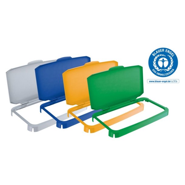 Durable Lg til Affaldsspand 60 liter - hngslet - grn plast