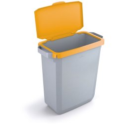 Durable Lg til Affaldsspand 60 liter - hngslet - gul plast