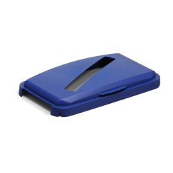 Durable Lg til affaldsspand 60 liter - til papir - bl plast