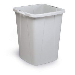 Durable Affaldsspand 90 Liter - hndtag - Gr plast