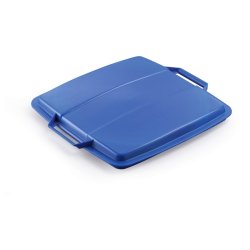 Durable Lg til affaldsspand 90 liter - hndtag - bl plast