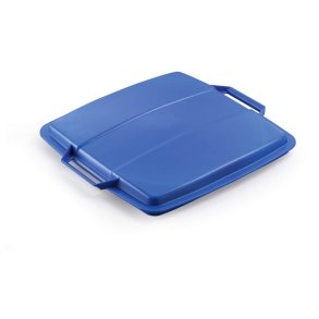 Durable Lg til affaldsspand 90 liter - hndtag - bl plast